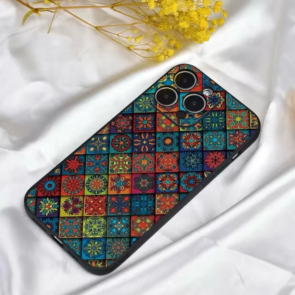 Brand New Bohemian Pattern Mobile Case for IPhone 14 Pro Max